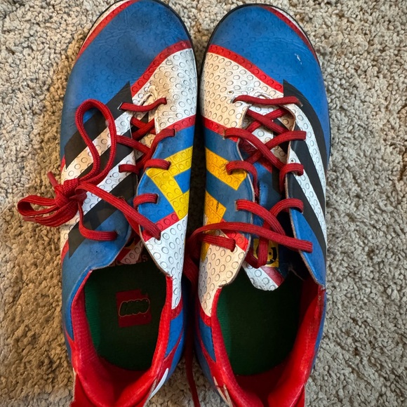 Adidas x LEGO Indoor Soccer Shoe - Picture 1 of 4